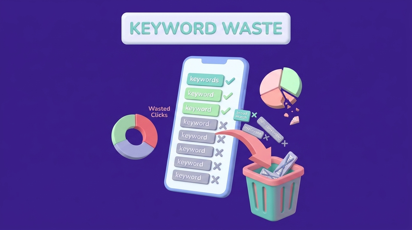 낭비 키워드 발굴 분석