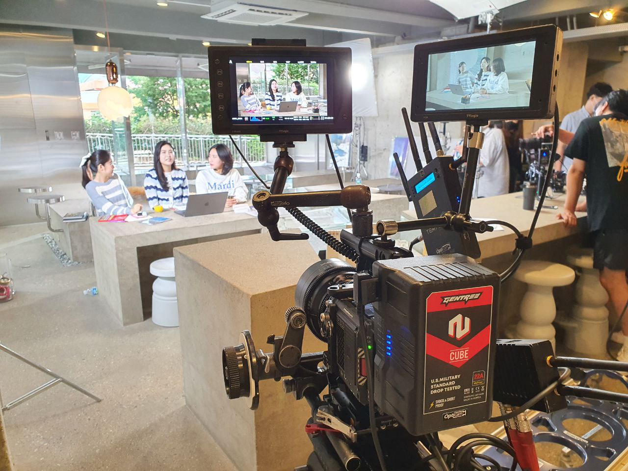 이노빈 영상제작 촬영현장