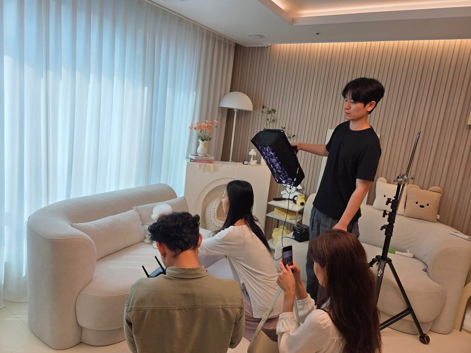 이노빈 영상제작 촬영현장