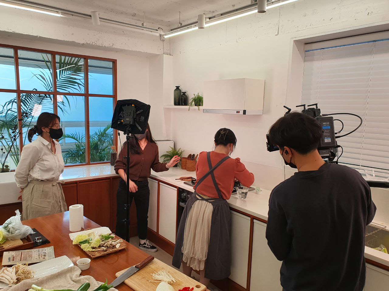 이노빈 영상제작 촬영현장