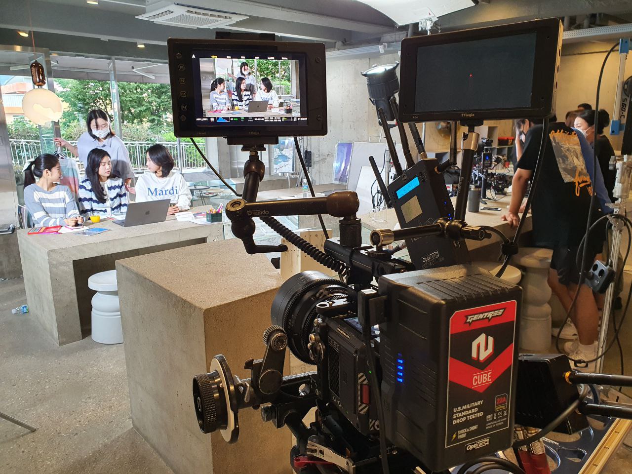 이노빈 영상제작 촬영현장