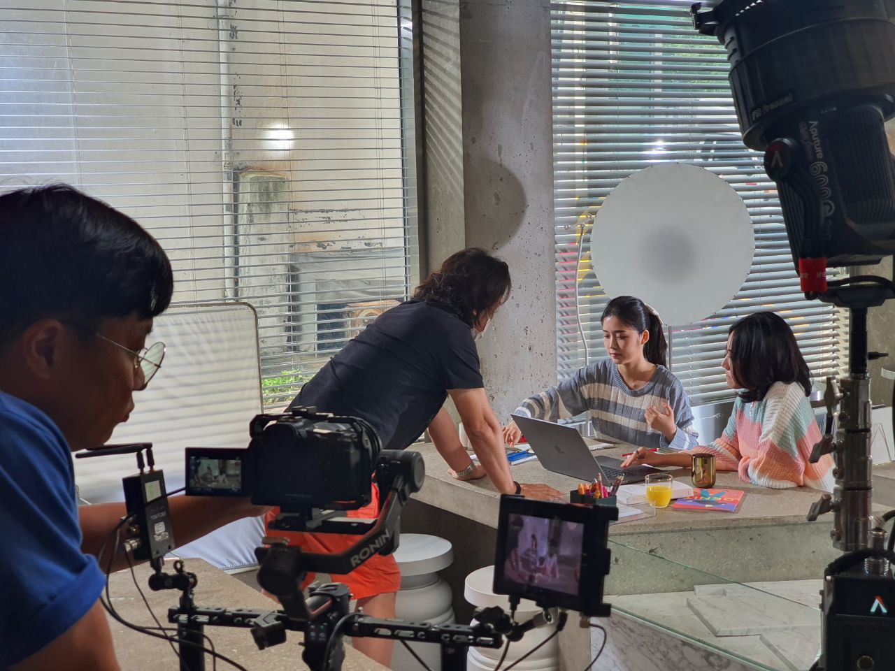 이노빈 영상제작 촬영현장