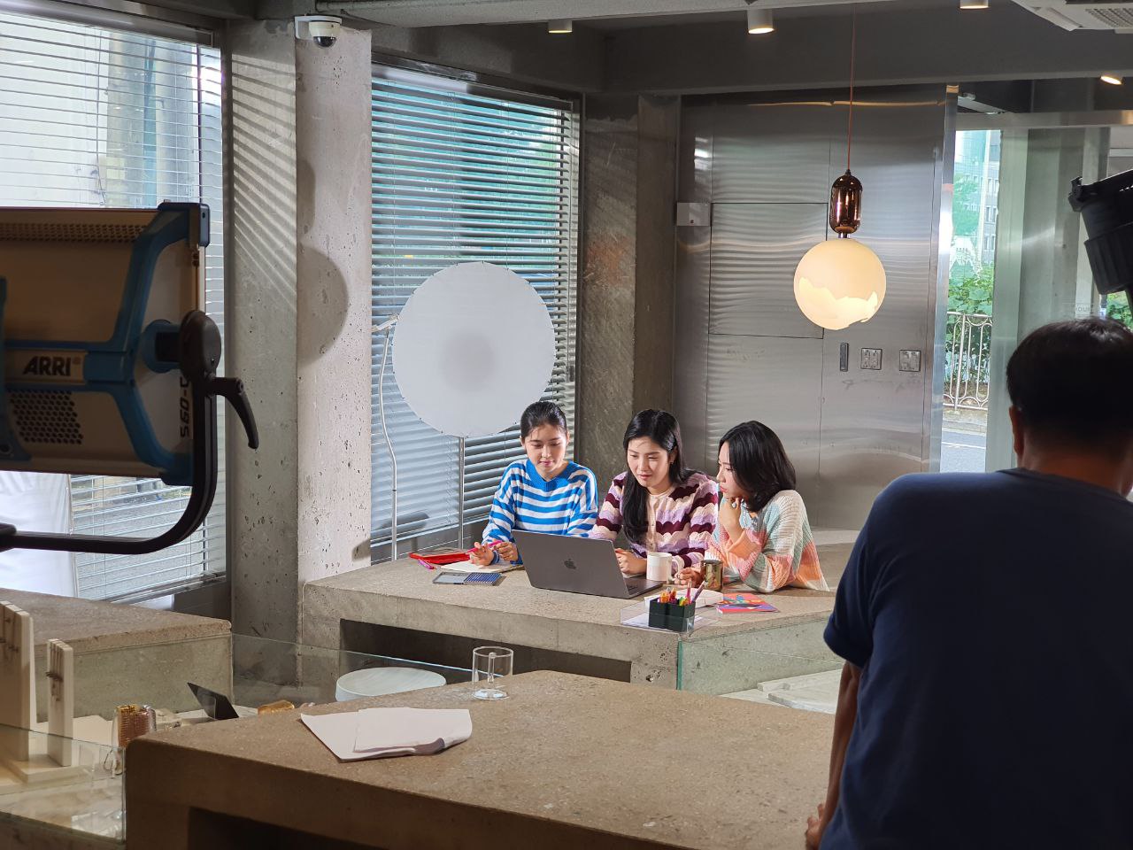 이노빈 영상제작 촬영현장